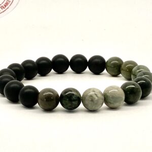 Bracelet BZH No8 en perles naturelles